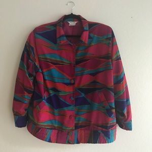 Funky vintage  light weight jacket